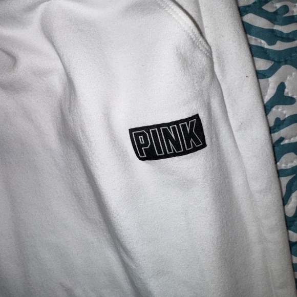 PINK Victoria's Secret White Sweatpants - Picture 2 of 4